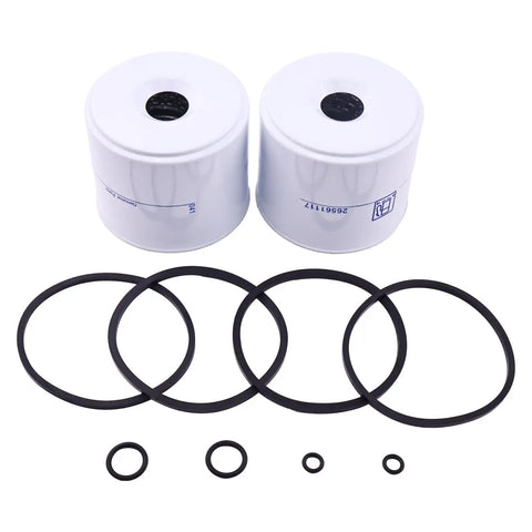 2X FF167 Fuel Filter Direct Fit For Ford GM GMC John Deere Kubota Massey Ferguson Minneapolis Moline New Holland Case IH Bobcat