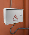 Weatherproof Outdoor Electrical Junction Box 300x400x160mm Heavy Duty Iron Distribution Panel Enclosure mounted on wall