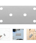 Rust Resistant Stainless Steel Corner Brace Brackets for Wood Furniture and Machinery Repair 10 Pack Mending Plates close-up