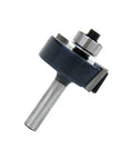 Heavy Duty 3/8 Inch Shank Carbide Tipped Rabbeting Router Bit With Steady Ball Bearing Pilot for precise cabinet joints.