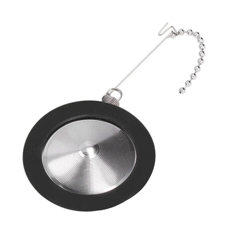 Top Shelf Reusable Siphon Pot Filter Built Tough With Rust Resistant Stainless Steel And Flexible Silicone permanent coffee replacement for brewing.