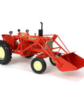 Allis Chalmers D Fifteen Tractor With Front Loader One Sixteenth Scale Die Cast Model Poseable Front Wheels Open Station High Detail