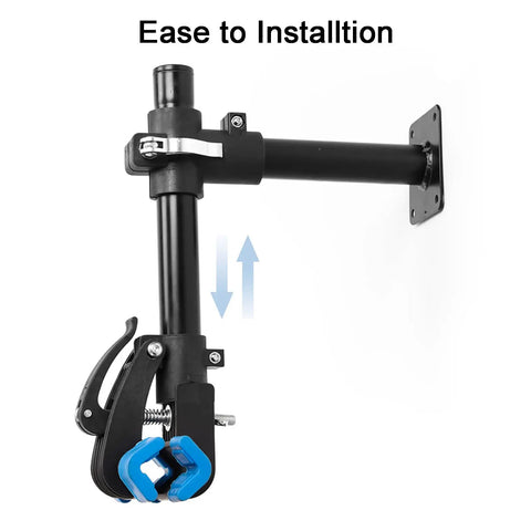 Must Have Space Saving Bike Repair Stand For Easy Maintenance, Beast Of A Clamp With 1.2 To 2.5 Inch Range, wall mounted