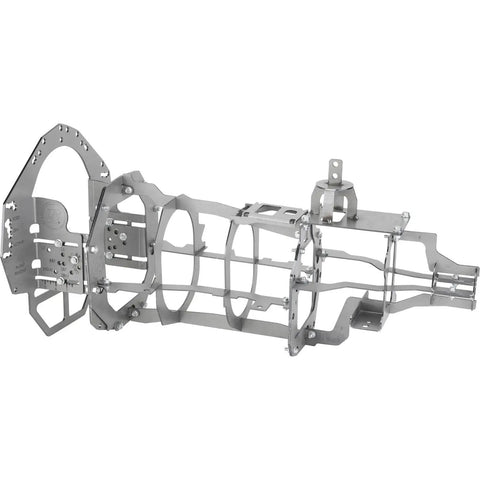 Tremec T-56 Adjustable Mock Up Bellhousing Transmission Fitment Jig With Universal Muscle Car Swap Adapter, steel construction