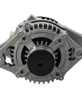 100 Amp Replacement Alternator Compatible With Toyota 4Runner 4.0L V6 2014 Through 2023 Cw Rotation Sd7 Pulley front view of steel housing