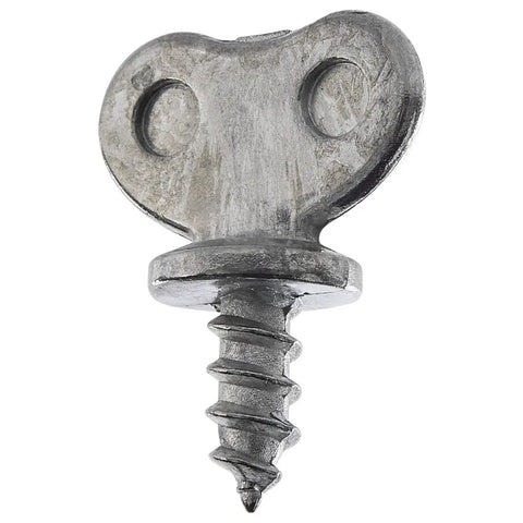 Rust Resistant License Plate Thumb Screws 8 Pack With Durable Die Cast Zinc and Sharp Self Tapping Threads For Fast Tool Free Swap On Cars Trucks And Suvs Ready For The Open Road close-up of a thumb screw