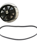 Durable 175 Teeth 525mm Bread Machine Transmission Belt For Bread Makers Part displayed with pulley detail