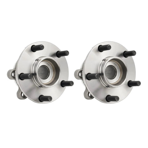 Front Wheel Hub Bearing Assembly For Altima 2007 2012 5 Lug ABS Equipped 2 Pack Wheel Hub Replacement Kit OE 513294 For Smooth Ride