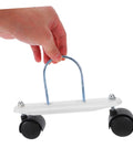 Heavy Duty Universal Replacement Heater Wheels With Smooth Swivel Casters For Oil Filled And Gas Space Heaters in hand.