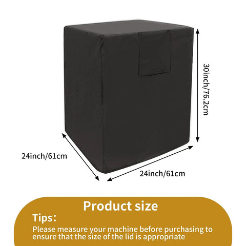 Heavy Duty Table Saw Cover Shields Your Outdoor Wood Planer From Dust Water And Paint While Keeping Your Power Tools Rock Solid For Any Badass Job Site Rig, 24x24x30in black Oxf order cloth