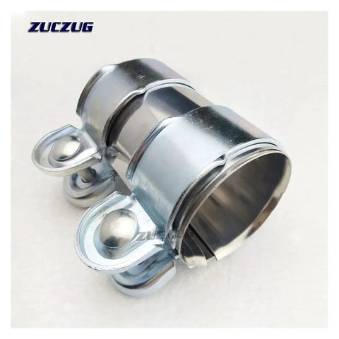 ZUCZUG metal exhaust pipe connector clamp, 3.0 inch inner diameter (76 mm), 95 mm long