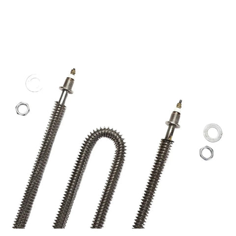 Zero Hassle W Shape Finned Air Heater 220V 2.5kW Stainless Steel 304 Heavy Duty Electric Heating Element Smooth Operator Industrial Component.