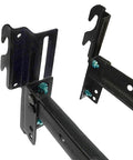 Bolt On To Hook On Bed Frame Conversion Brackets Kit Set Of 2 for attaching standard headboard brackets to odd sized headboards and older beds