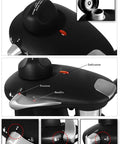 Solid 5 Bar Espresso Machine Semi Automatic Coffee Maker With Steam Wand controls and indicators for brewing functions.