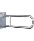 30-Inch Flip-Up Bath Safety Grab Bar With Screw-In Mount, Glacier White Finish, No-Nonsense Heavy-Duty Stainless Grip Supports Up To 300 Lbs For Tub And Shower, Easy Install