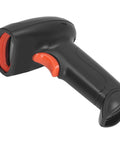 Handheld Barcode Scanner 4G Portable High Speed Reader For Supermarket Pharmacy And Retail Biz, side view showing trigger detail