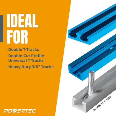 Heavy Duty T Track Hold Down Clamps Set Four Pack For Woodworking Pro Grade Quality featuring universal T-slot clamp kit with bolts