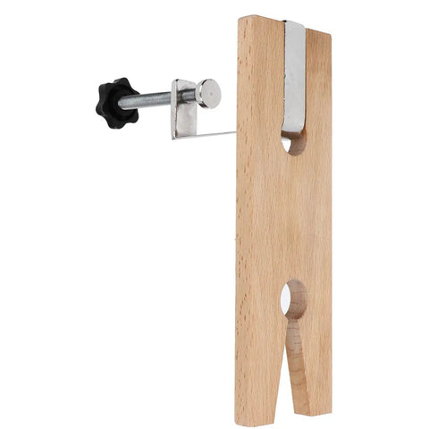 Jewelers Bench Pin Clamp For Sawing And Shaping Great Tabletop Jewelry Workbench Support Pro Grade Stable Pin Vise with wood and iron clamp