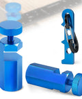 Premium Steel Stair Gauges For Framing Squares crafted as heavy duty carpenter layout tools, featuring precision anodized aluminum for accuracy.