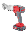 21V Electric Metal Shears With Swivel Head, Heavy Duty Sheet Metal Cutter, Two Speed 600W Power Tool, Sharp Chrome Vanadium Cutter