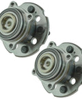 Top Shelf Replacement Wheel Bearing And Hub Assembly Rear Left Right Pair For Honda Pilot 2009 To 2015, steel construction, detailed view.