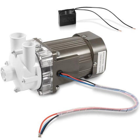 Water Pump And Motor Assembly For Hoshizaki Ice Machines With Cable And Plug Service Kit Beefed Up For High Ice Production