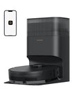 D20 Plus Robot Vacuum And Mop With 13000 Pa Suction Self Emptying 5L Dust Bag DuoBrush For Pet Hair visible with docking station