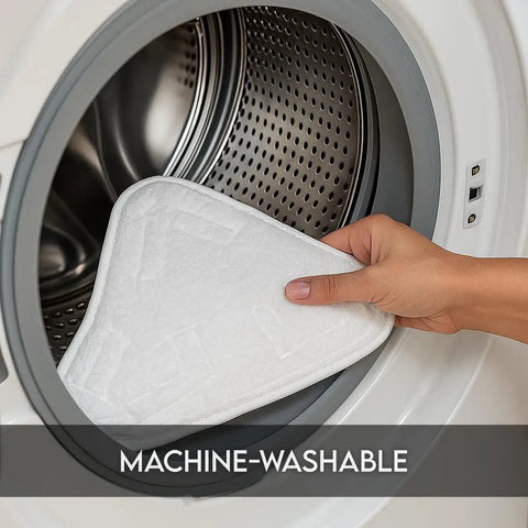 Top Shelf Microfiber Steam Pocket Replacement Mop Pads Compatible With X5 Steamboy Machine Washable in washing machine.