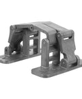 Heavy Duty Concealed Pivot Hinge In Stainless Steel Hidden Door Hinge With 125kg Load Capacity And Easy Install Perfect For Modern Cabinets Fire Hydrant Cabinets And Home Doors, gray concealed pivot hinge