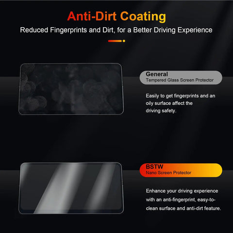 Laser Precision 15.6 Inch Screen Protector Fits 2027 Rivian R2 Trims Exactly with anti-dirt coating for easy cleaning.