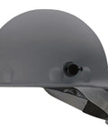 Fiberglass Hard Hat With Swing Strap For High Heat Full Brim Cap Style Quick Lok Fit Gray Medium Size Heavy Duty Safety Gear