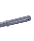 Top Notch Heat Treated Carbon Steel Bench Grinding Wheel Dresser 10 1/2 Inch gray tool designed to scrape rust quickly.
