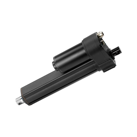 12V heavy-duty linear actuator, 12-inch stroke, 2000 lb capacity, IP67 rated, brushed DC motor