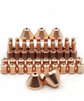 Heavy Duty Plasma Cutter Consumables Kit With Copper Electrode And Nozzle Set For Industrial 45A Torch Replacement Parts Plus Spares