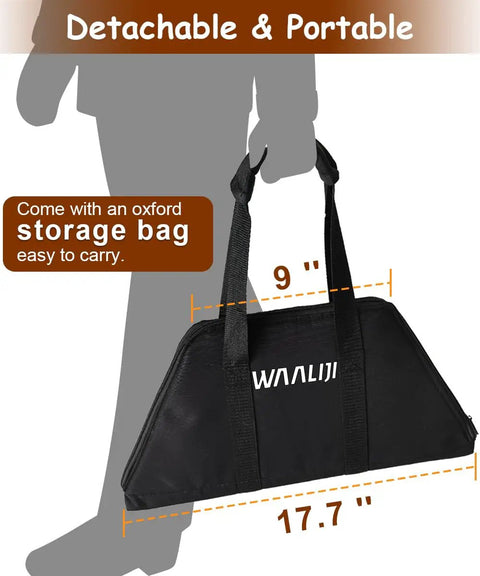 Storage bag for Hexagon 22.5 Inch Portable Fire Pit With Travel Bag, Smokeless Patented Design Outdoor Wood Burning Fire Pit.