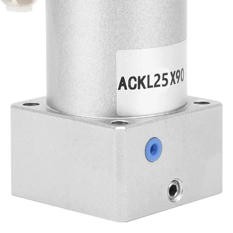 Double Acting Rotary Pneumatic Cylinder With 90 Degree Angle For Clamping And Corner Pressing Air Swing Tool close-up view