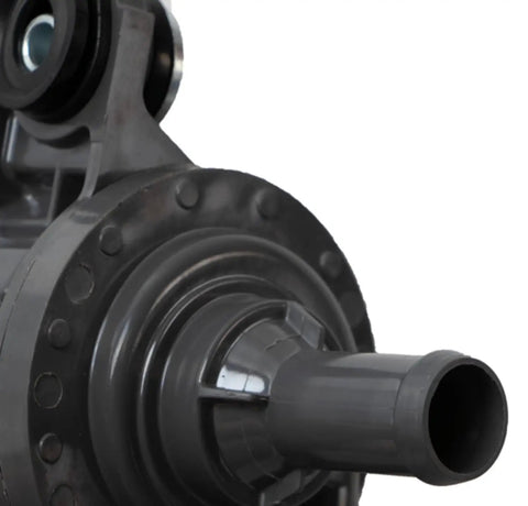 Quality Built Tough Drive Motor Inverter Cooler Water Pump For Toyota Camry 2018 To 2024 showing inlet detail and sturdy construction.