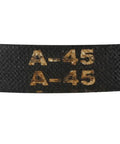 A45 Drive V Belt 45 Inch Inner Length 13mm Width 8mm Thick Neoprene Rubber Oil and Water Resistant Transmission Belt close-up