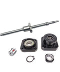 Ball Screw Kit 10mm Diameter 4mm Lead 1080mm Length With Nut End Bearing Blocks FK8 FF8 And Flexible Coupling For CNC Machines