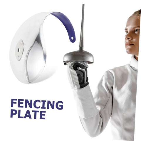 Kid Fencing Hand Guard Protectors For Training And Competition Stainless steel accessory with fencer holding foil