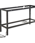 Top Shelf Standing Bar Table With Twelve Built In AC Outlets And Sturdy Footrest crafted for cafes, bars, and modern offices.