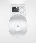 Top view of Hella Sleek Chilling Unit Featuring Solid Aluminum Cover And Hygienic Design Keeps Drinks Ice Cold With Quick Setup.