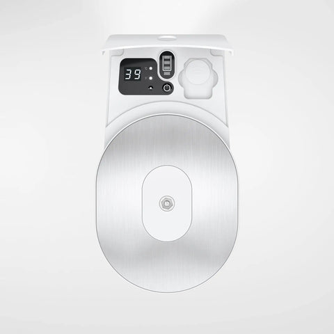 Top view of Hella Sleek Chilling Unit Featuring Solid Aluminum Cover And Hygienic Design Keeps Drinks Ice Cold With Quick Setup.