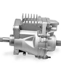 Rear Axle Transmission Transfer Case Assembly For VW Passat CC Tiguan 4 Motion And Audi Q3 Quattro With Beefed Up Reinforced Differential Housing And Upgraded Locking Function For High Horsepower Builds 0AU409053T Auto Parts, silver metal side view