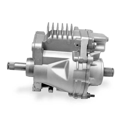 Rear Axle Transmission Transfer Case Assembly For VW Passat CC Tiguan 4 Motion And Audi Q3 Quattro With Beefed Up Reinforced Differential Housing And Upgraded Locking Function For High Horsepower Builds 0AU409053T Auto Parts, silver metal side view