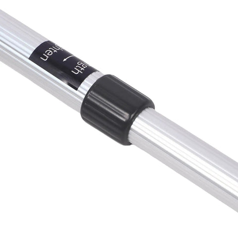 Close-up of the KIMISS Accurate Extendable Measuring Wheel for Construction, Lightweight, showcasing the adjustable aluminum rod joint.