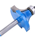 Get That Fresh Round Over Look With This Killer Woodworking Router Bit. 1/4 inch shank with blue body for smooth edging.