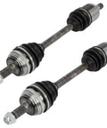 Drop In Ready Front CV Axle Shaft Assembly Pair For Acura RSX 2.0L 2002 2006 Front Left Driver And Right Passenger Side OEM Replacement NCV21549 60 4212 NCV21548 60 4211 2 PCS, front axle pair with boots and spline ends