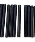 10 Pack Fire Starter Rod Magnesium Flint Ferrocerium Lighter For Outdoor Camping Survival Glow In The Dark Tool Kit, black rods