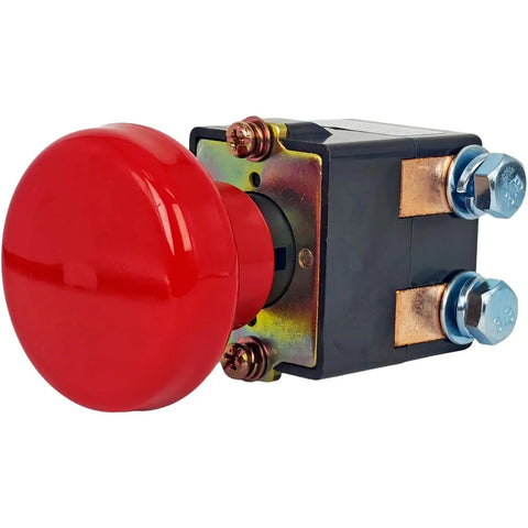 XYZIL Electric Pallet Jack Emergency Stop Switch 1115-510008-00 red push button switch with metal housing for EP Big Joe models